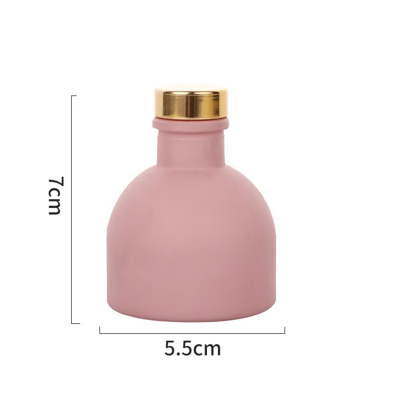 Description Picture 5 of item1pc 50ml Empty Pink/White/Yellow/Black Aromatherapy Diffuser Bottles Reed Diffuser Glass Bottles for Home Fragrance Oil Gift Set