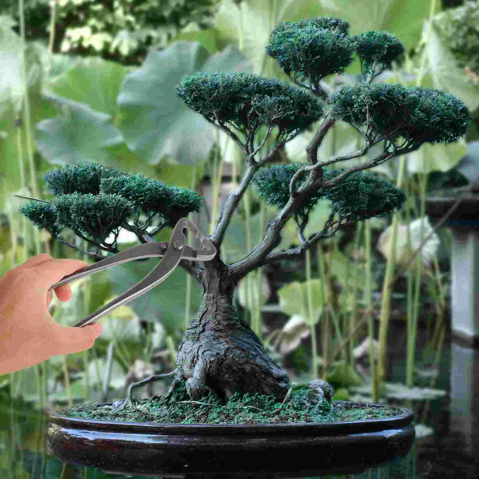 Broken Rod Scissors Hedge Clippers Bonsai Shears Diagonal Carbon Steel Garden Bender Tool Pruning Bonsia Tree Tools