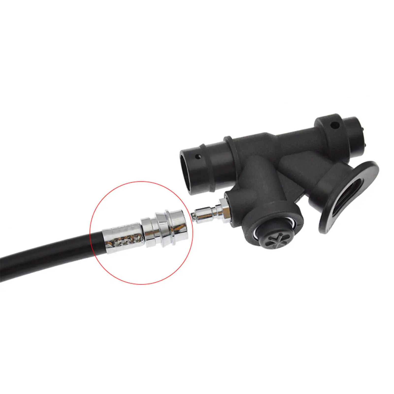 

Scuba Diving Regulator Adapter Part Lightweight BC Low Pressure Hose Adaptor