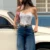 y2k Halter Top Women Fairycore Clothing Sleeveless Front Drawstring Lace Eyelet Slim Fit Camisole 2000s Streetwear