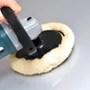 6/7/8in Wool Polishing Pads 100% Natural Wool Buffing Pad for Compound Cutting Polishing with Hook And Loop Grip 5