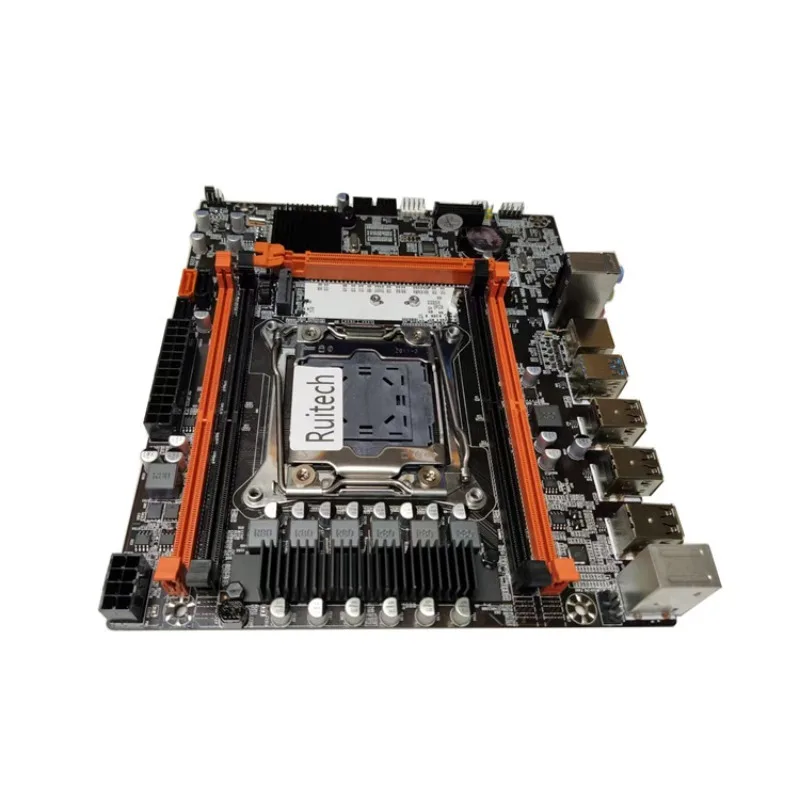X99h 세트 LGA 2011-3 데스크탑 컴퓨터 메인 보드, 2 8G DDR4 메모리 E5 2640V3 CPU