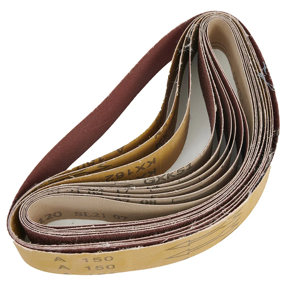 

Sander Sanding belts Supplies Woodworking Workshop 60/120/150/240 Grit Aluminum Oxide Copper Finishing Plastic
