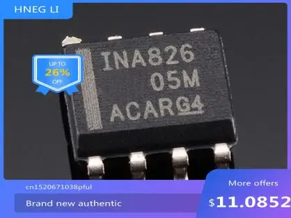 

100% NEW Free shipping INA826AIDR INA826AID INA826