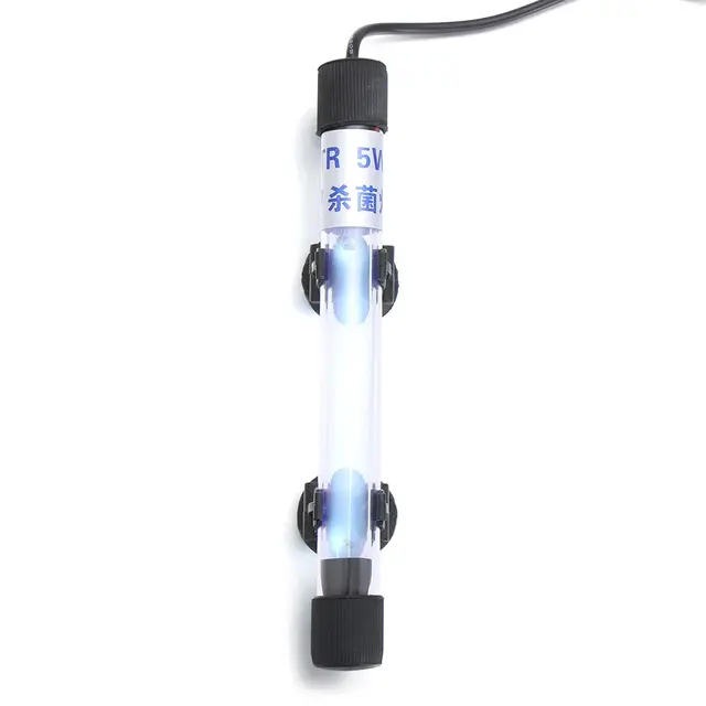 Lampe UV pour aquarium - Étanche imperméables Stérilisateur Submersible  Décoration Pour Réservoir Aquarium sterelisateur uv sterilisateur  stérilisateur lampe submersible filtre 220-240V 5 à 13W (UV9) : :  Animalerie