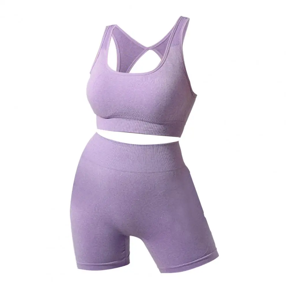 Yoga Set Sports Set Gym Workout Set Sportswear Set Fitness Set Sports Bra Set Yoga Pants Set Yoga Bra Shorts Set Breathable Yoga Bra Shorts Outfit Exercise Set For Women High Waist Leggings with Sports for Fitness