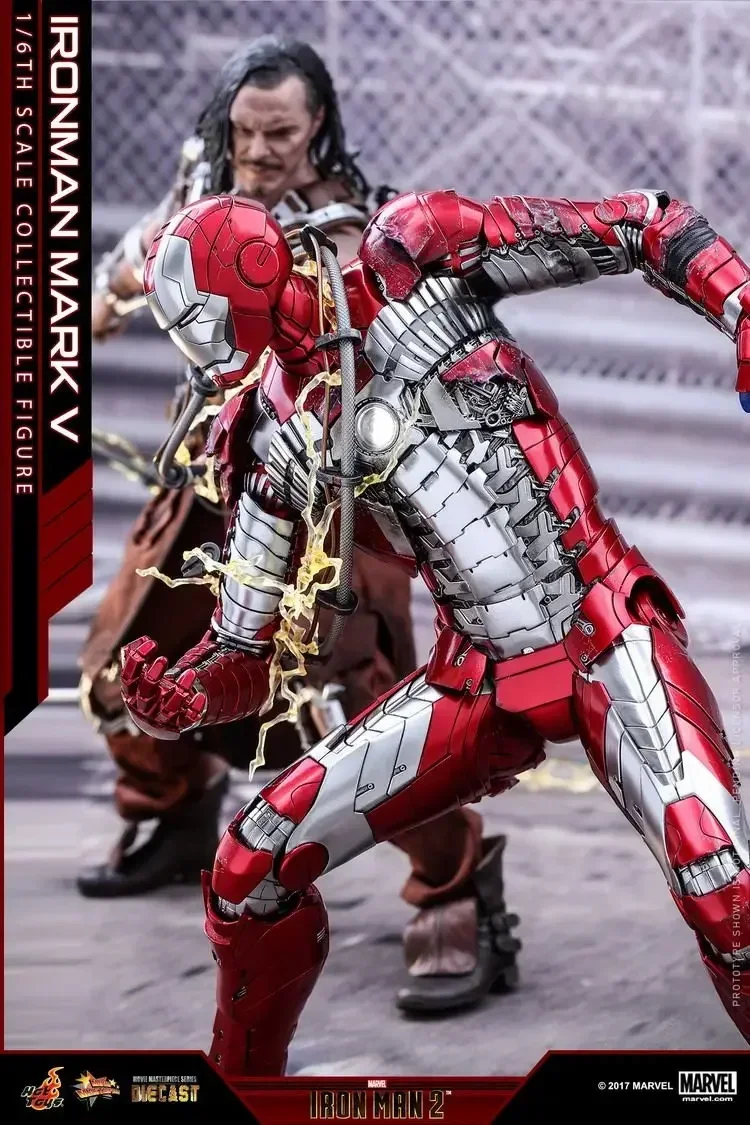 

Hot Toys Avengers Ht Mms400d18 Iron Man Tony Alloy Die Casting Mk5 Standard Edition Collection In Stock Model Ornament Toy Gi