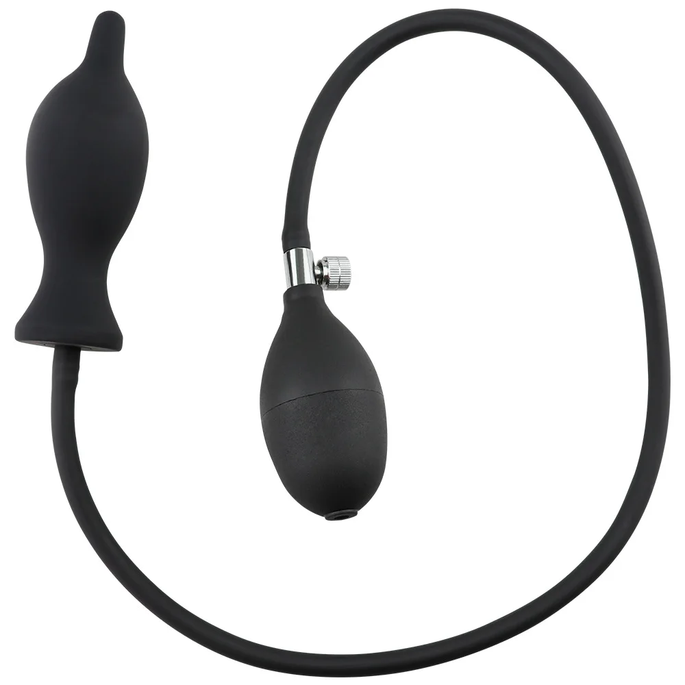 Silikon-Anal-Plug-bergro-en-Aufblasen-Anal-Butt-Erweiterbar-Anal ...