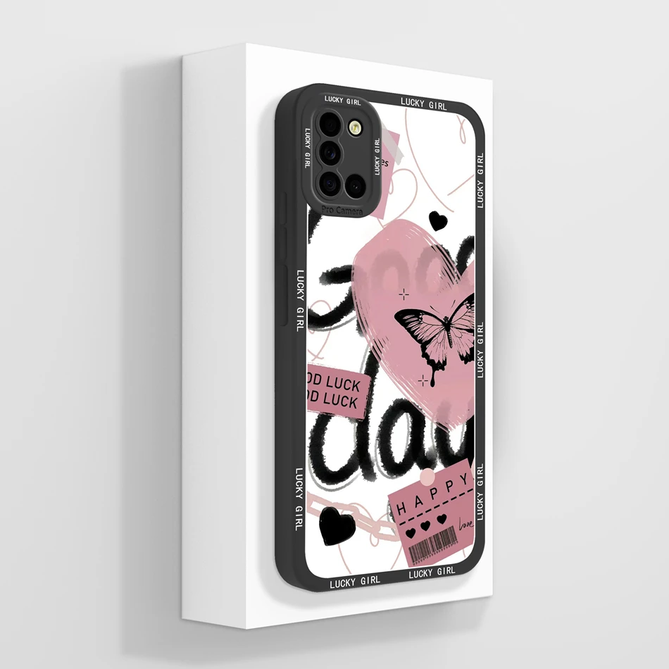 Aesthetic Soft Silicone Phone Case with Full Protection and Anti-Shock Design