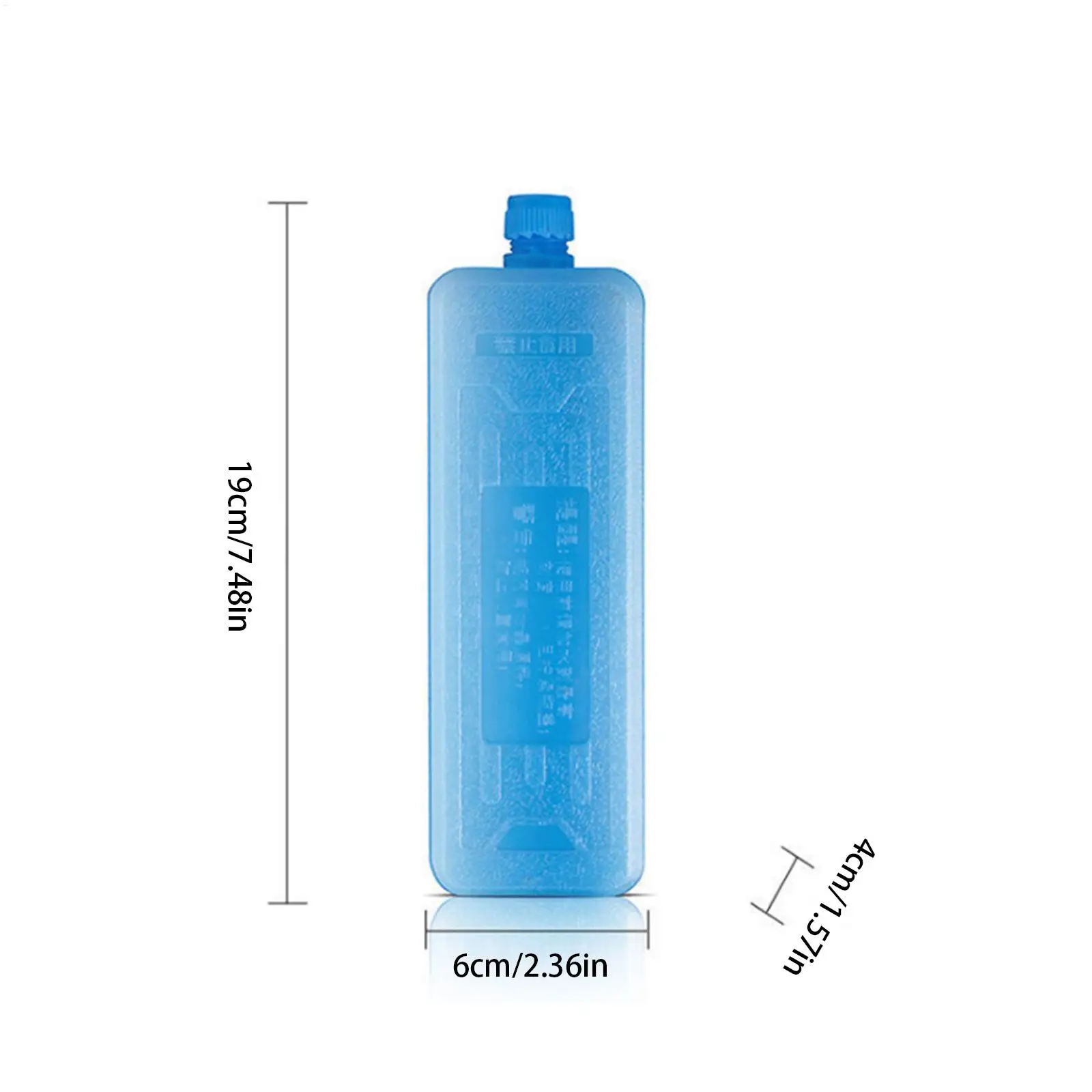 1pcs Ice Pack Lunch Box Ice Packs Air Conditioner Ice Crystal Box Cooling Bag Freezer Ice Pack Reusable Long Lasting Cooling Bag