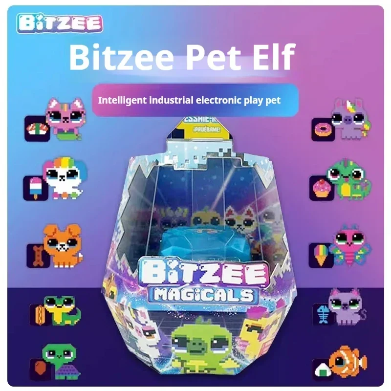 Bitzee Magicals Electronic Digital Pets Spinmaster Digital Pet Interactive Toys Virtual Games Smart Tamagotchi For Kids