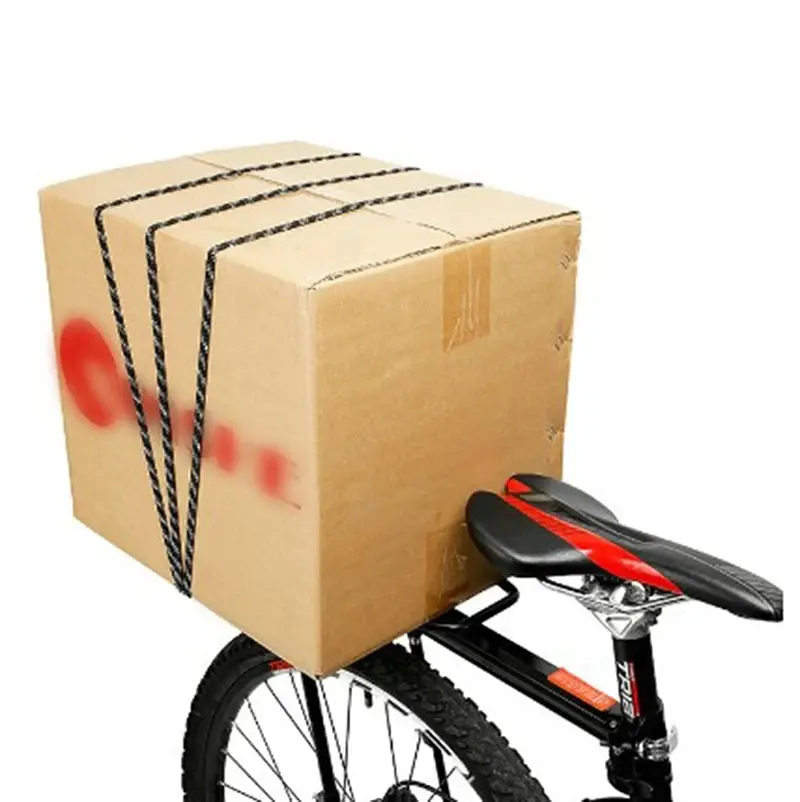 Bicycle Luggage Rack Bicycle Luggage Rack Carrier Elastic Band with Hooks Tied