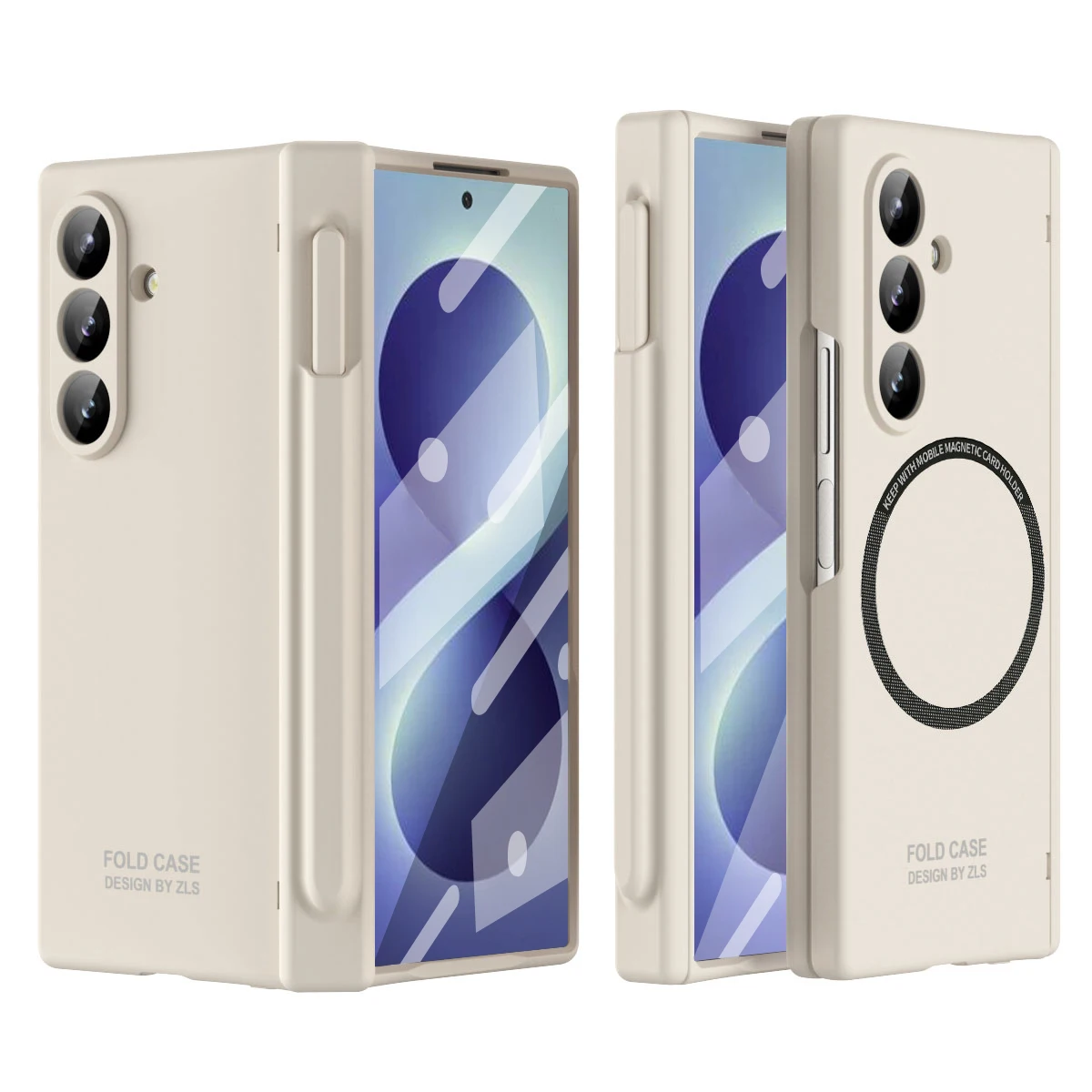 Premium 360° Hinge Case with S Pen Slot & Screen Protection
