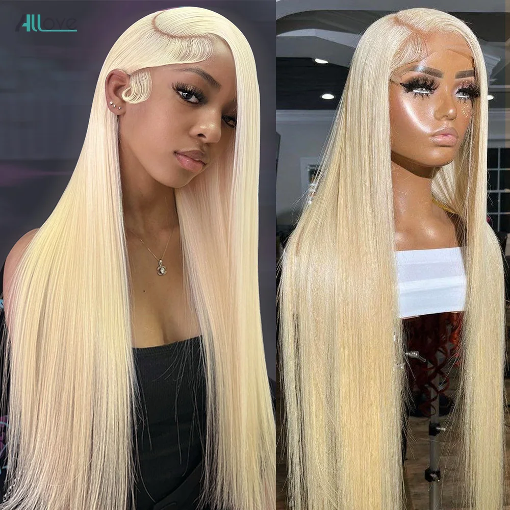 

30 36 Inch 613 HD Lace Frontal Wig Glueless 13x4 Blonde Lace Front Wig Human Hair Brazilian Straight Human Hair Wigs For Women