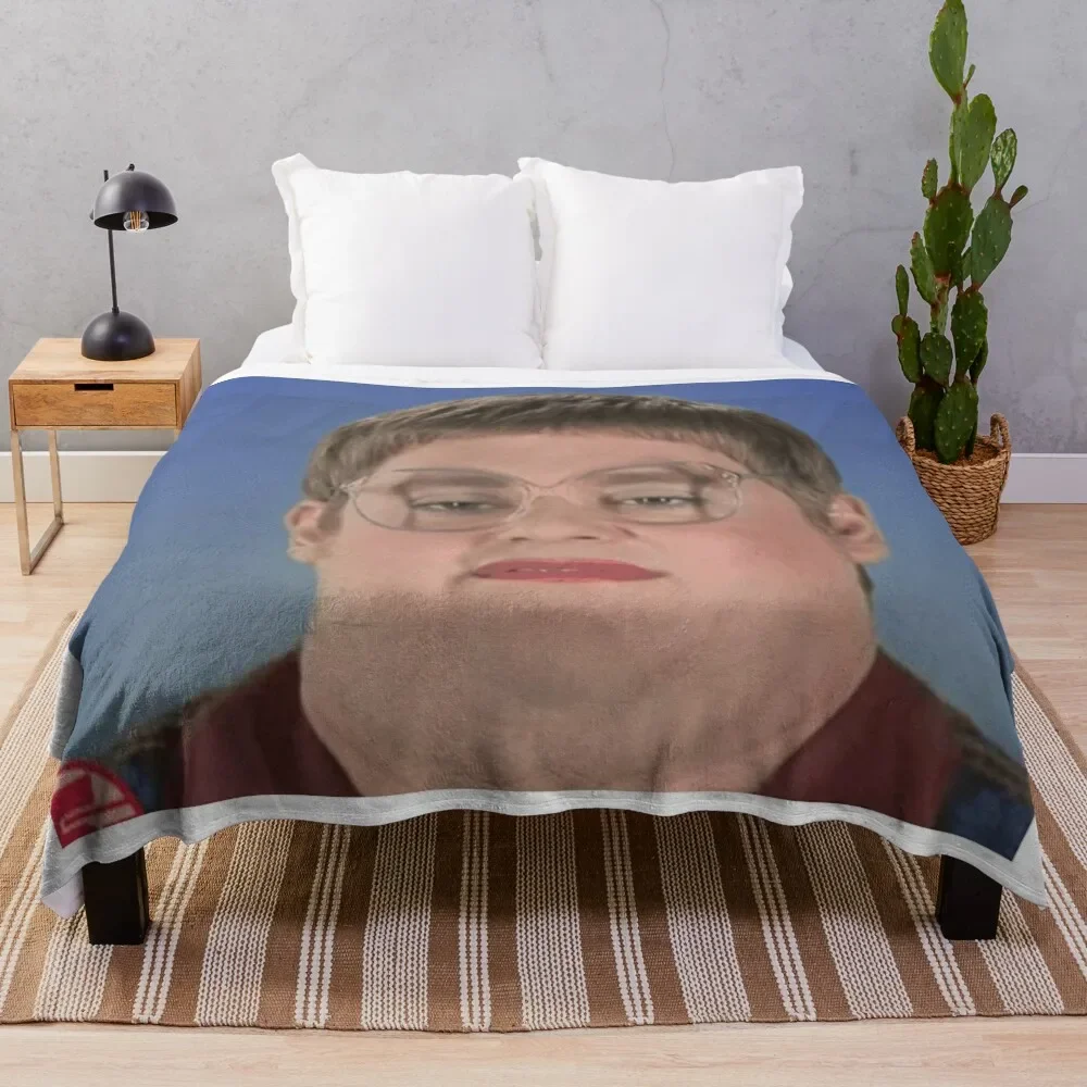 

tim and eric news Throw Blanket blankets ands Bed Blankets