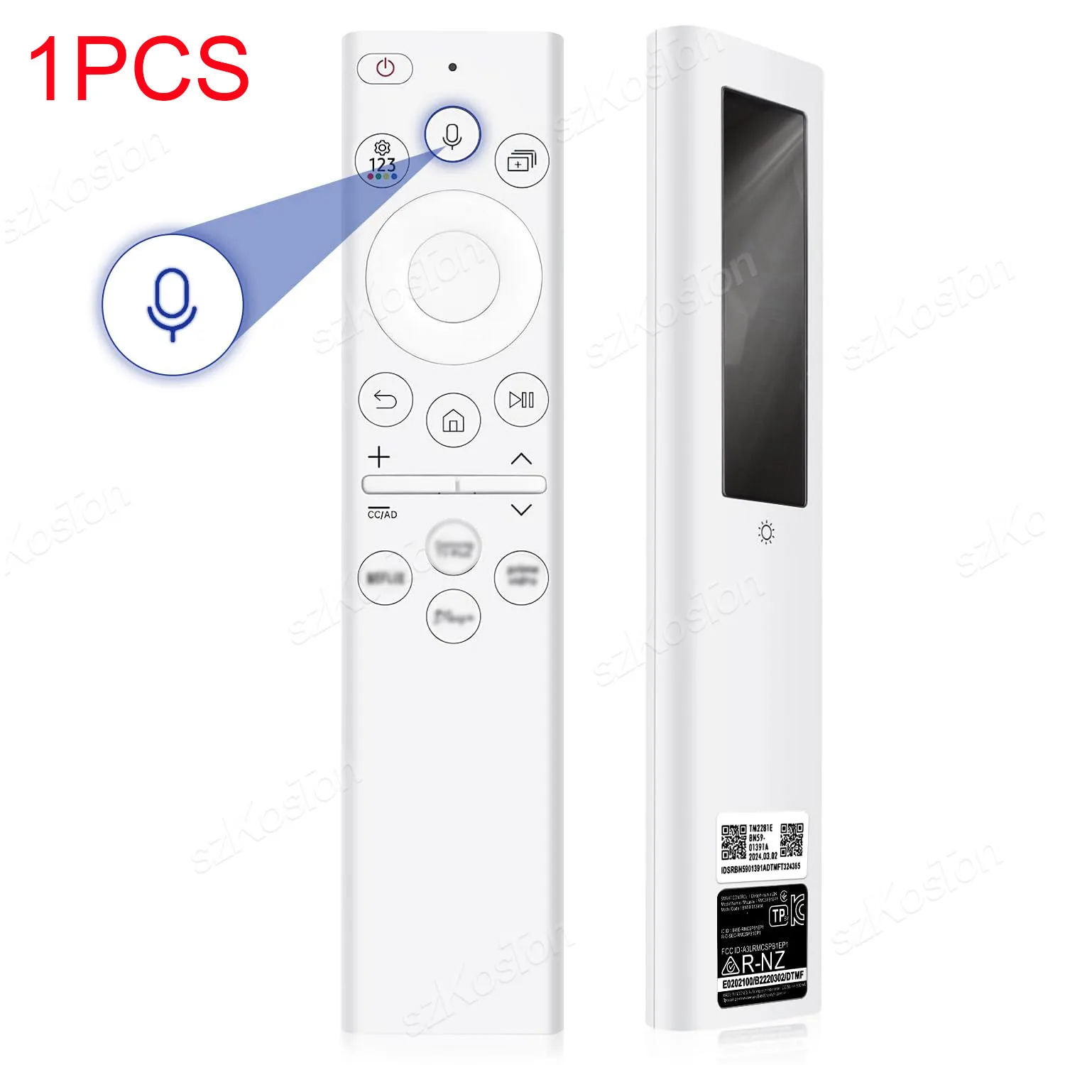 Solar Voice Remote - Eco-Friendly Replacement
