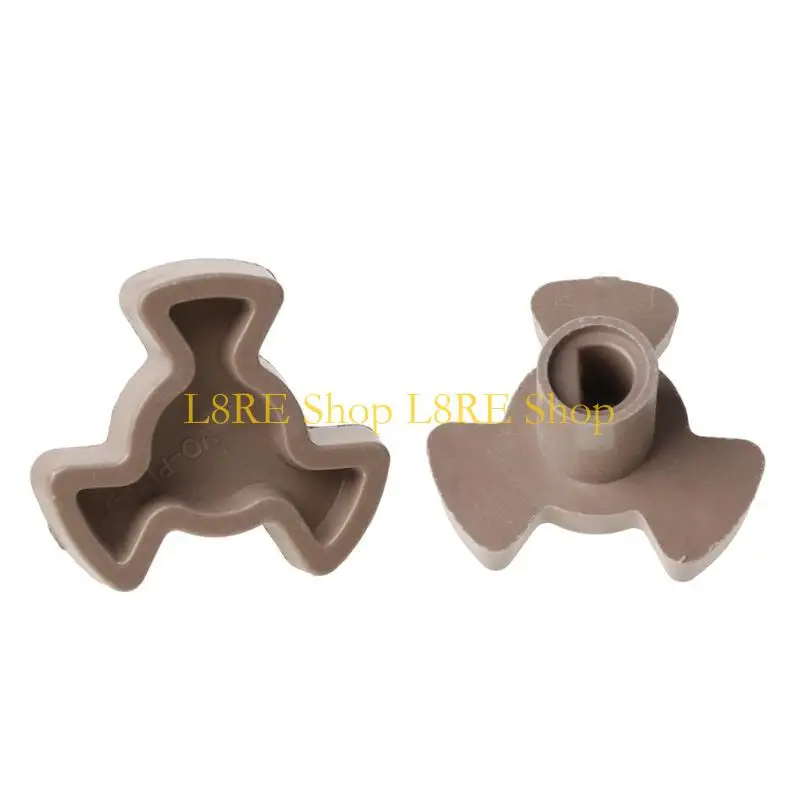 L8RE 2Pcs 14mm 전자 레인지 턴테이블 롤러 가이드 지원 커플러 트레이 샤프트
