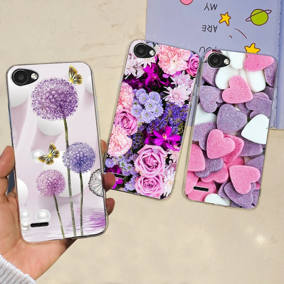 Custodia Protettiva Completa Per Cover Posteriore In Tpu Antiurto Morbido In Silicone Lg Q6 Per Lg Q 6 Lgm700N