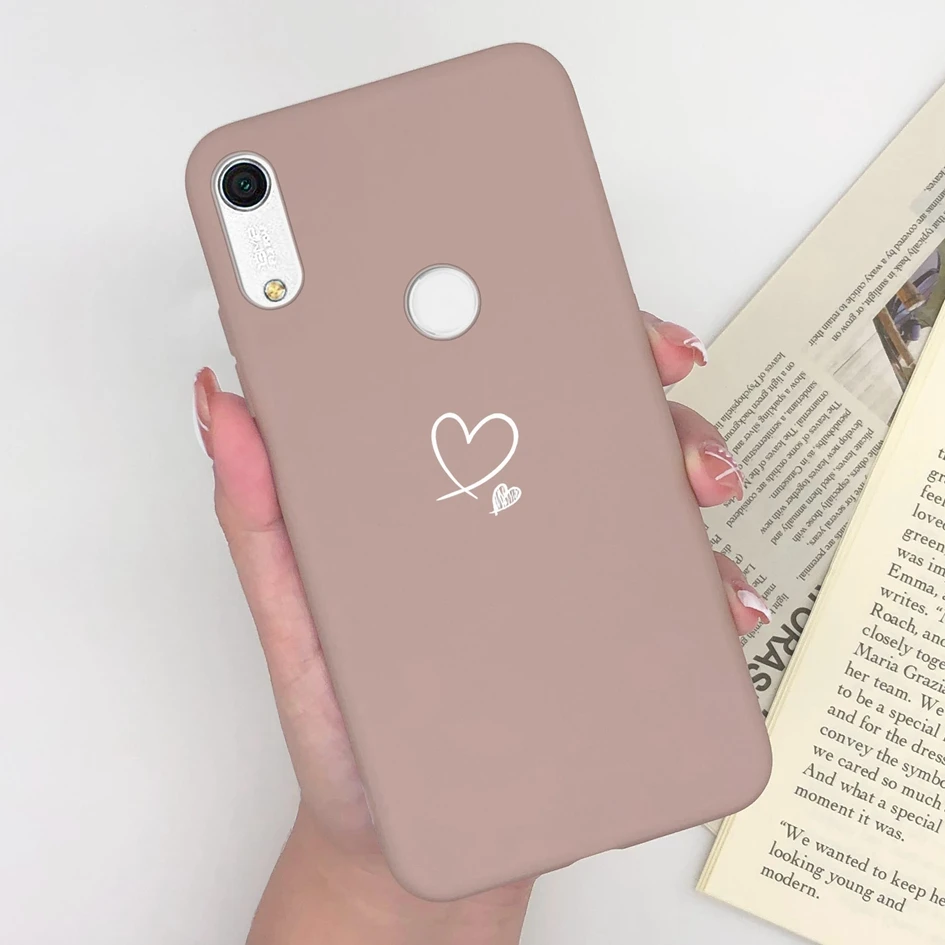 Fashion Heart Avocado Matte Silicone Soft TPU Phone Case Cover