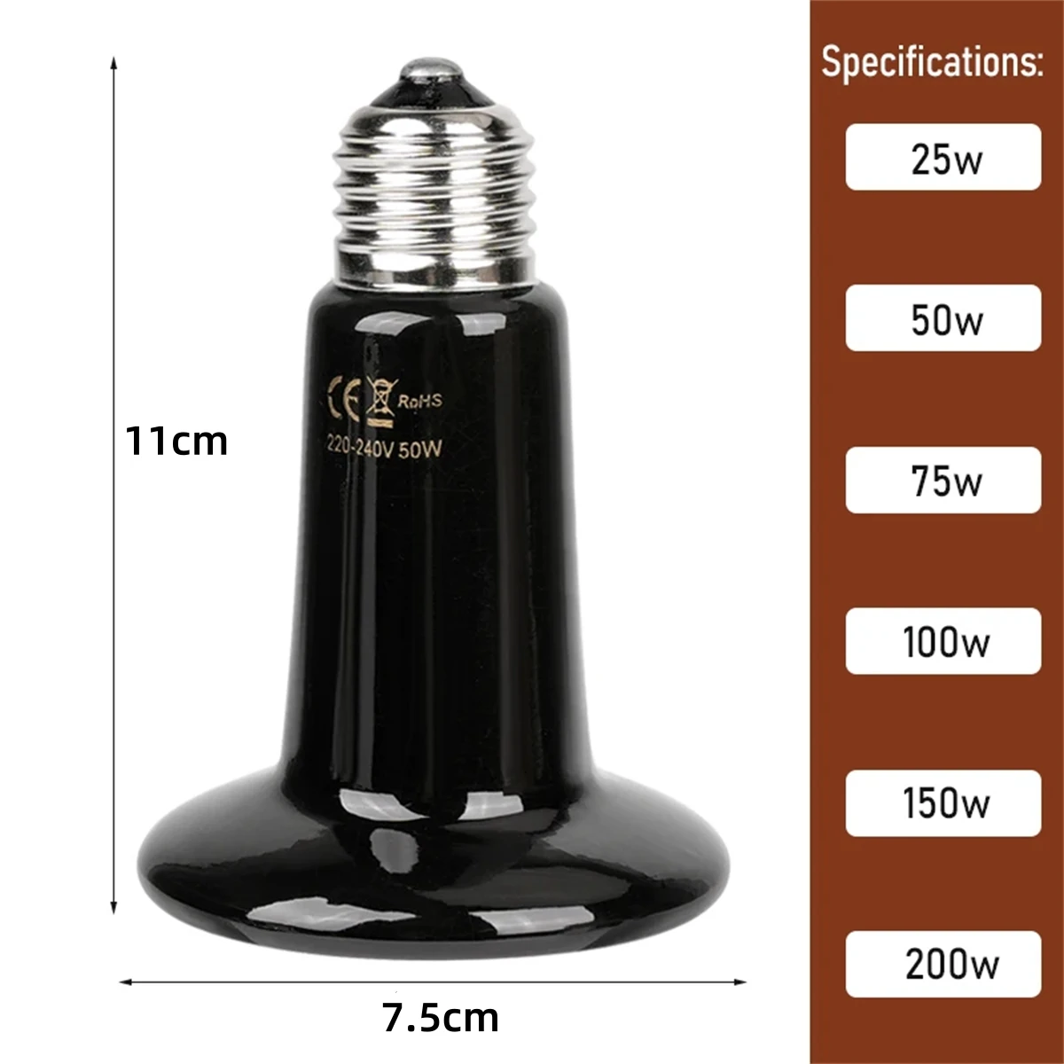 Reptile Ceramic Heating Lamps 2