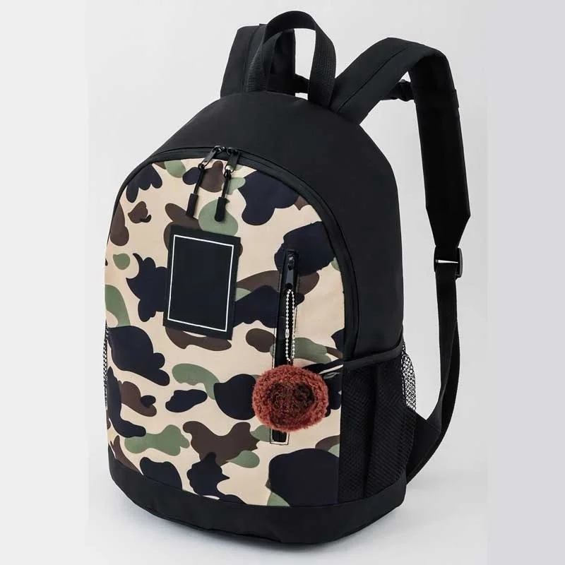 

2024 Summer New Camo Waterproof Backpack, Unisex Fashion Book Bag