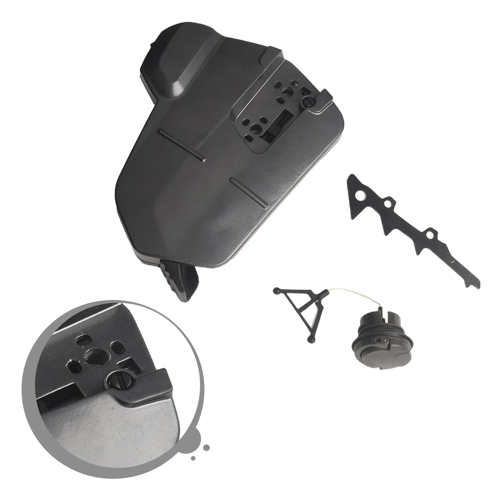 Chainsaw Clutch Cover Replacement Parts for 550XP 550XPG 560 Including Gas Cap and Felling Dog OEM 505199005 Compatible