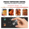VEVOR 22In Commercial Electric Grill Flat Pan Stainless Steel Desktop Griddle Hotplate Teppanyaki Grill With Temperature Control 4