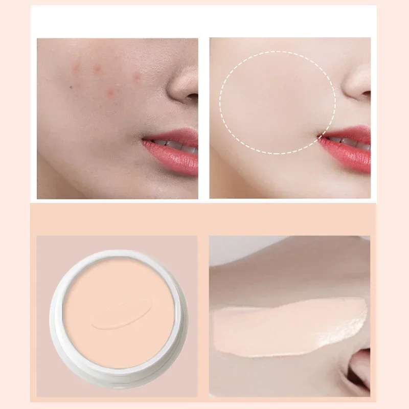 High Coverage Concealer Cover Anti Dark Circle Freckle Long-lasting Waterproof Foundation BB Cream For Face Makeup Base Cosmetic sponge head concealer,liquid concealer,makeup concealer,waterproof concealer,face concealer,face concealer pen,concealer powder,concealer palette,concealer foundation cream,makeup base cream