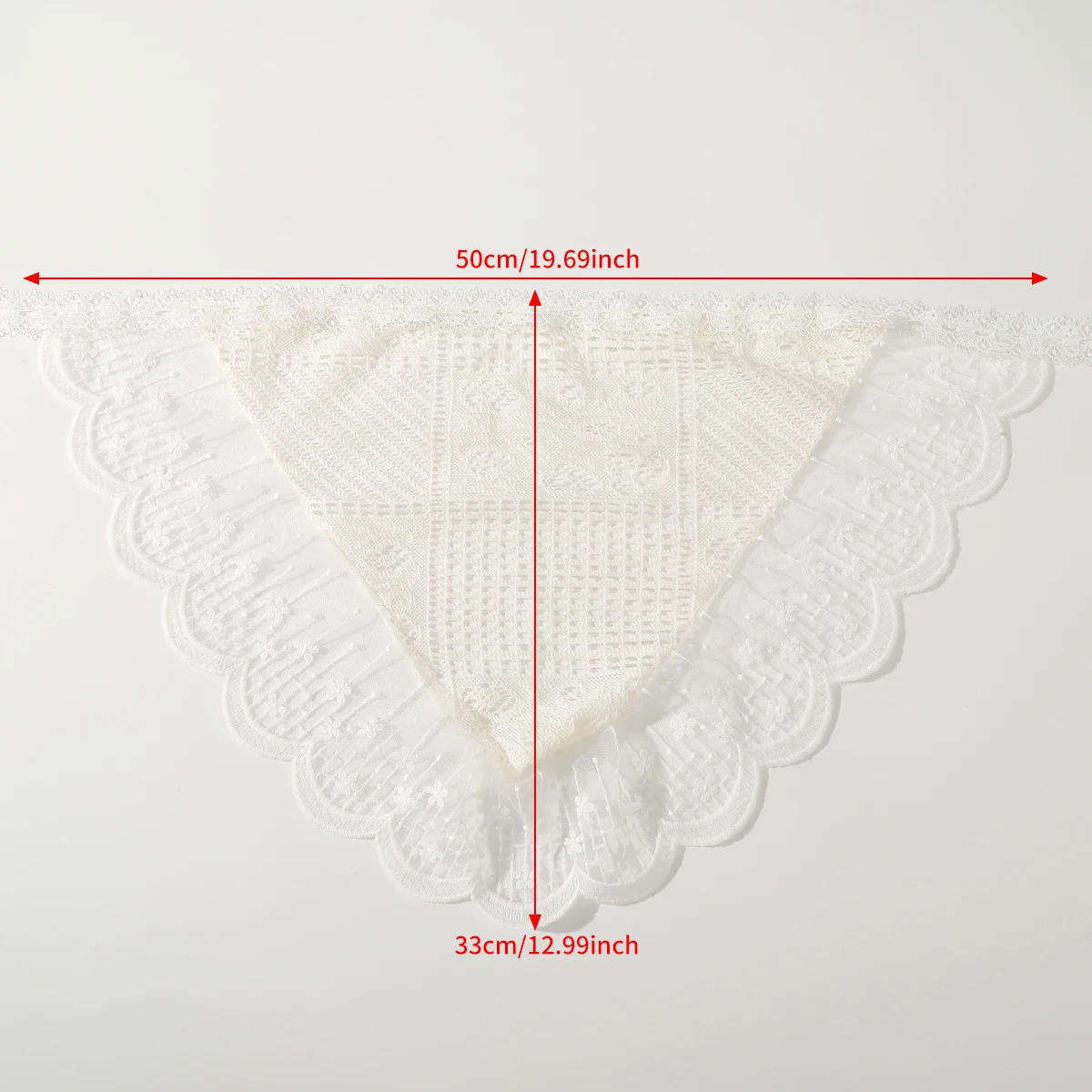 Crochet Lace Hollow Turban Scarf Hair Bands for Women Fashion White Turban Headband Bandana Floral Headwrap Hair Accessories