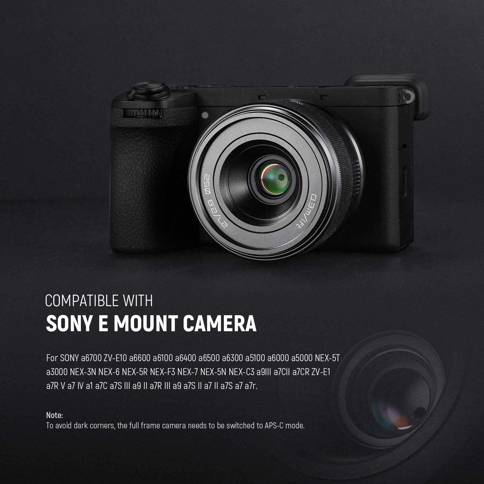 Sony A7iii 7Artisans II Sony E-Mount Lens,Wide Angle