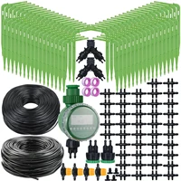 KESLA Garden 4/7mm to 3/5mm Hose Automatic Watering Drip Irrigation System Kit Elbow Emitter Potted Plant Home Bonsai Greenhouse 1
