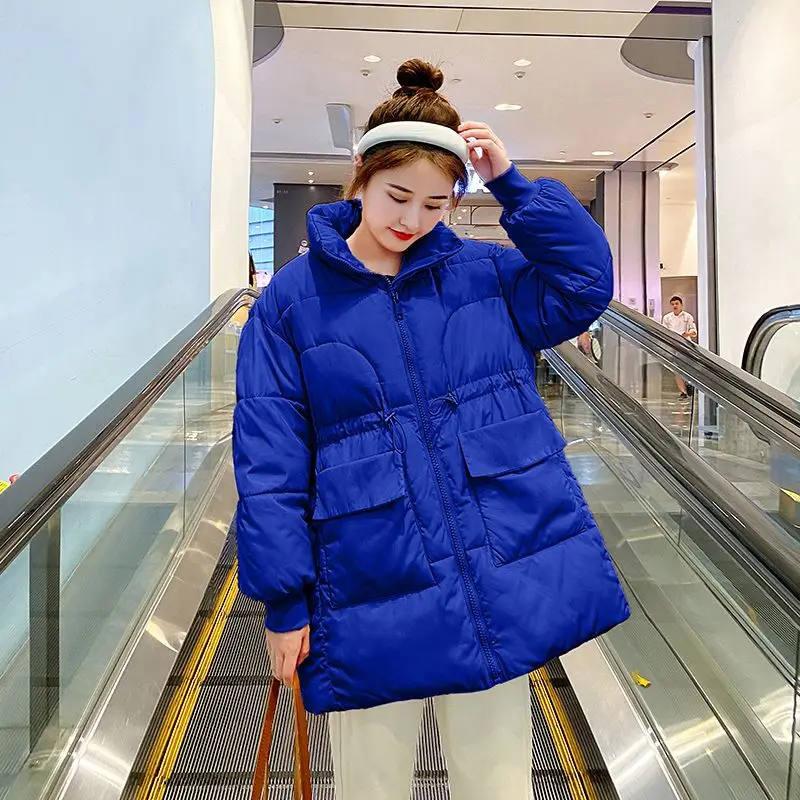 Women Maternity Loose Down Cotton Coat Winter Jacket Thicken Warm Cotton-Padded Coat Puffer Parkas Women Zipper Outwear