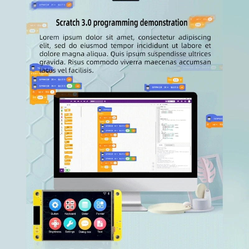 ESP32  , MCU, Wi-Fi,  ȣȯ, 3 in 1  ÷ , 2.8 ġ 240x320 TFT ÷