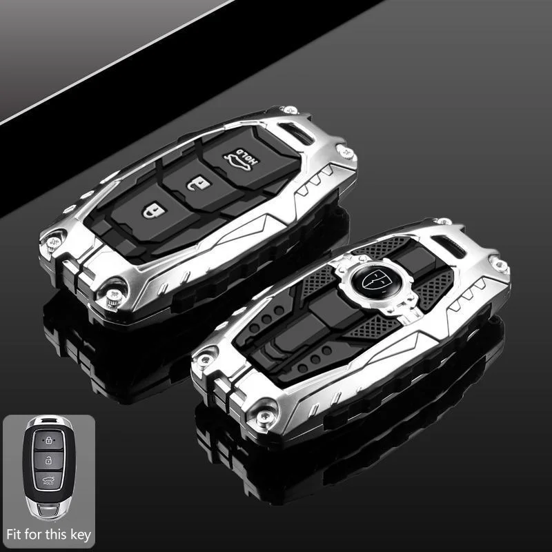 Premium Car Key Cover with Keychain - Durable Protective Shell