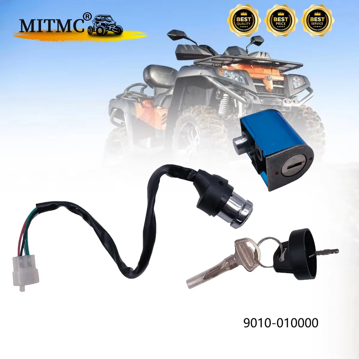 Zündschlüsselschloss für CF CF500 CF600 500 500CC 600 600CC X5 X6 CF ATV 9010- 010000