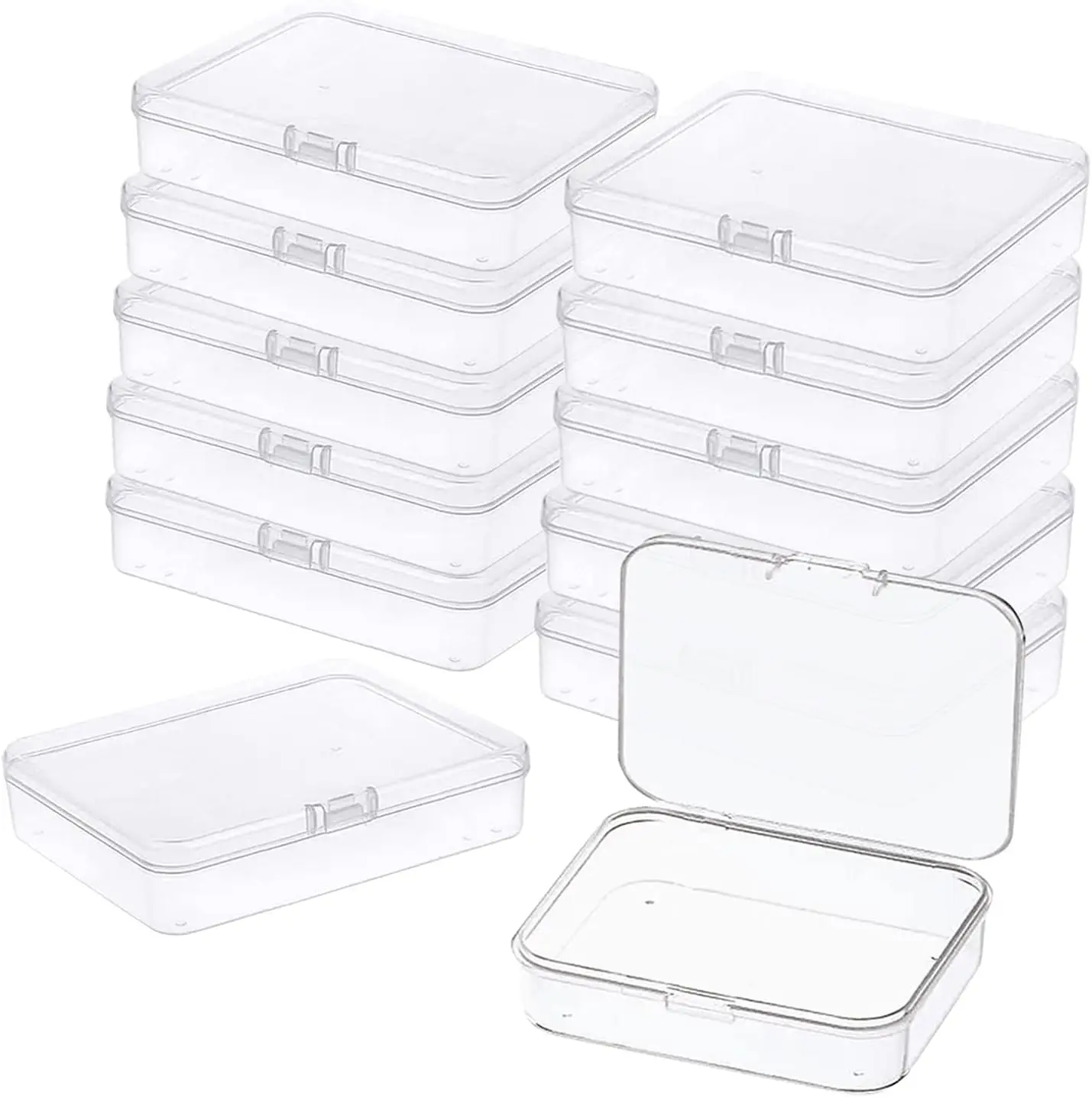 Cajas de plástico para organizar, Mini contenedores, asequible y rentable,  12 unidades - AliExpress