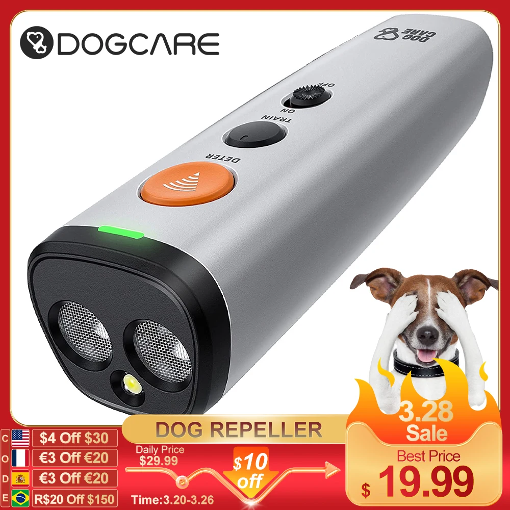Anti Barking Ultrasonic Device Dogcare Dog Repeller Dog Noise Dog
