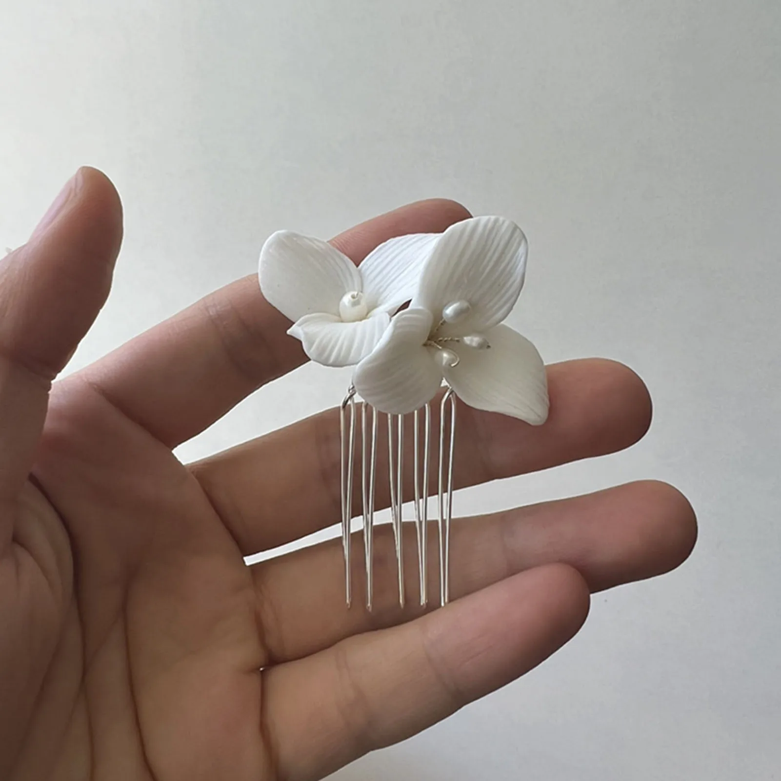 Korean Fashion Pearl Hair Combs Hairpins Clips for Women Girls Bride Wedding Hair Styling Jewelry Accessories hair accessory,pearl hairpins,hair clip,jewelry accessories,hair comb