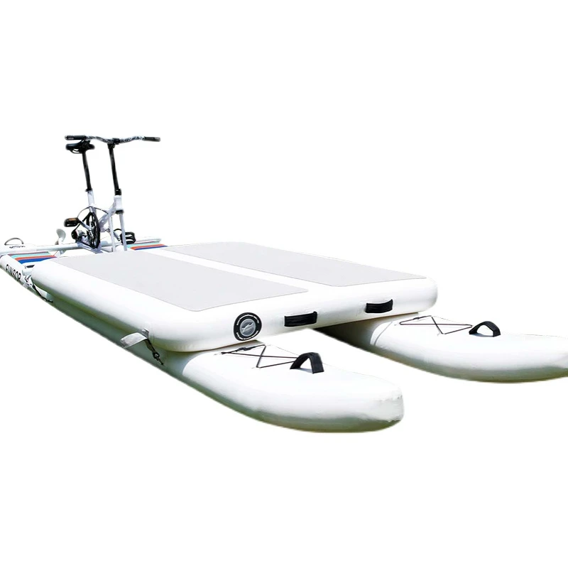 

Water fishing bicycle swimming diving Futai Road Asia electric pedal bicycle scenic spot