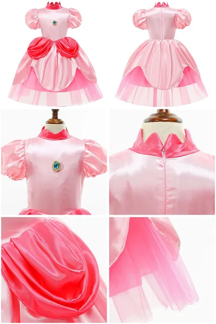 Princesa Peach Disfraz Casero Costume Disfraz Princesa Peach
