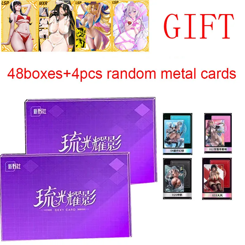 

Glazed Light And Shadow Collection Cards Goddess Story Waifu ACG TCG Doujin Toys And Hobbies Gift