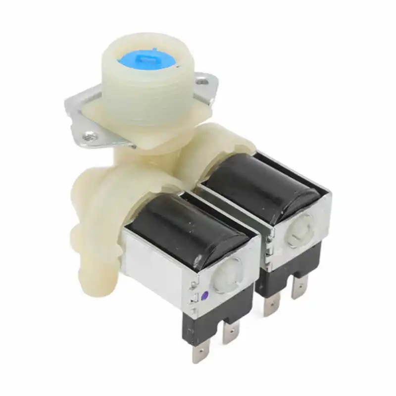 Washing Machine Water Valve Dual Heads Magnetic Inlet Valve for  Cylinder Washing Machine FPS180A 220â€‘240V