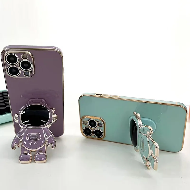 Mobile phone holder 6D for hidden astronaut handshake iPhone 6D global astronaut folding phone_voghion.com