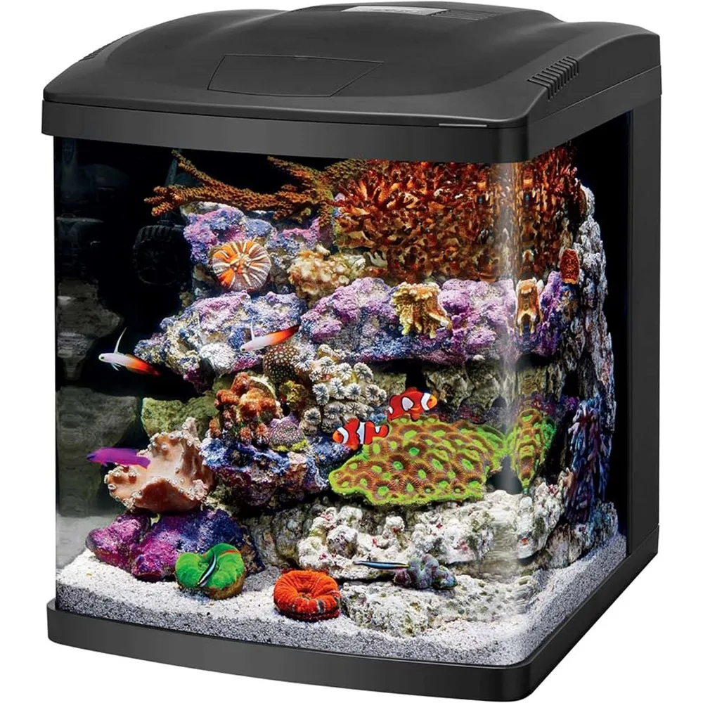 

LED BioCube Aquarium Kit, Fish Tank, Fishbowl, Aquatic Pet Supplies, Home Products, Free Shipping, 16 Gallon