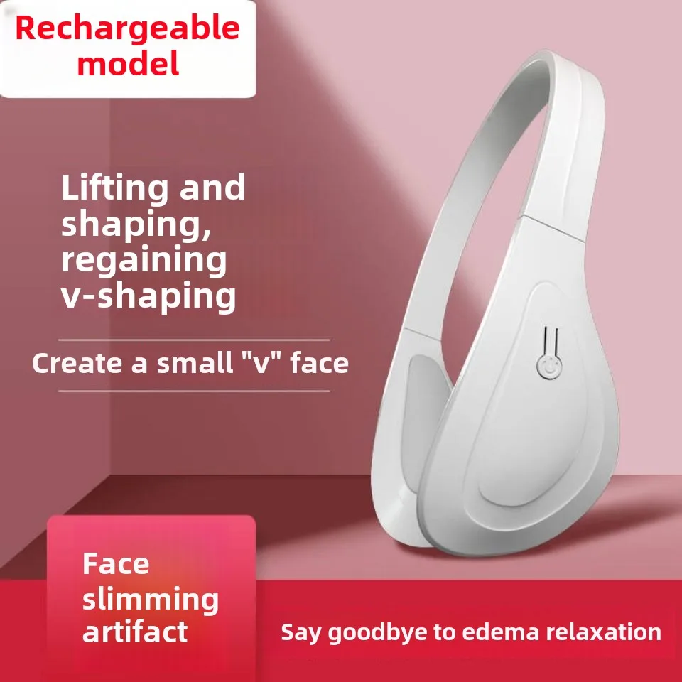 Thin Face Artifact, Face Massager, Special Bandage Remove Double Chin Masseter Muscle Cheekbone Electric V Instrument