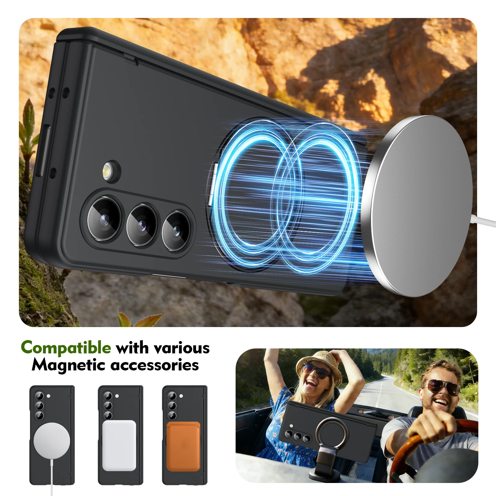 Ultimate Shockproof Cover Case with Front Glass Film - Full Protection