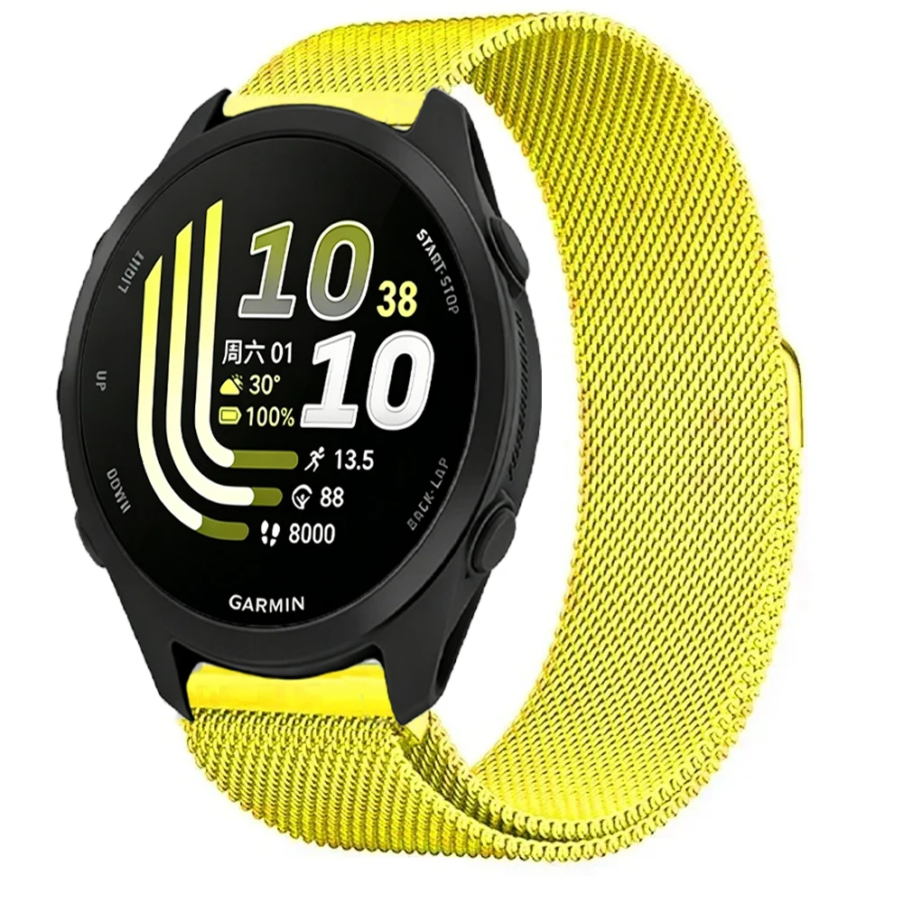 Sleek Magnetic Milanese Loop Strap - Metal Bracelet 22mm/20mm