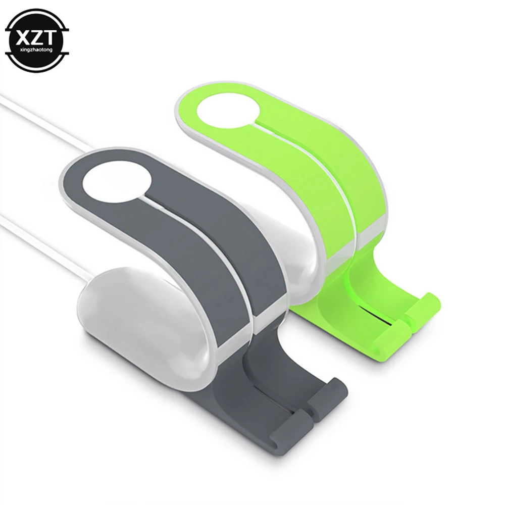 2 in 1 Multi Charging Dock Stand Docking Station Charger Holder for Apple Watch for iPhone Samsung Mobile Phone Tablet Holder