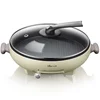 1000 Power Household Kitchen Electric Pancake Makers 30cm Baking Pans Electric Pancake Machine  Automatic Power Off Pancake Pan 4