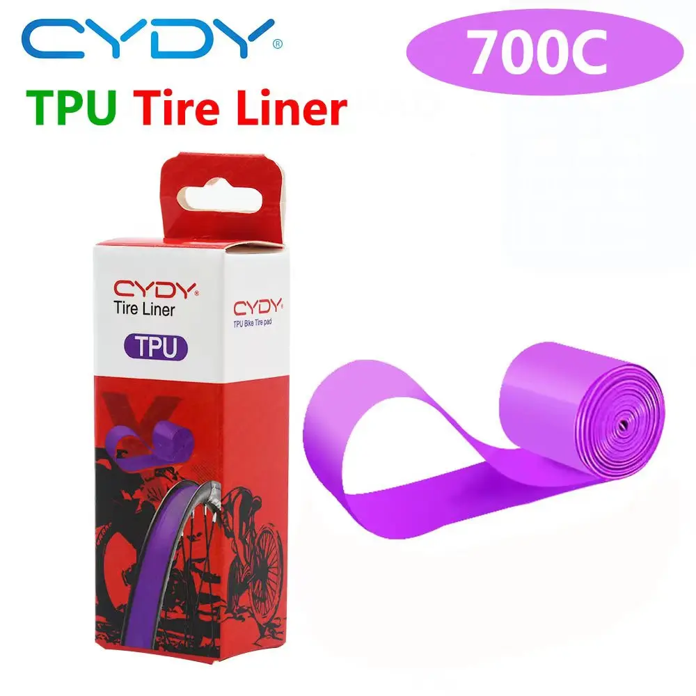 Description Picture 4 of itemCYDY TPU Road Bike Tube 700C 23C 25C 28C 32C 35C 40C 45C Tyre Liner Cycling Camera Bicycle Inner Tire pad penu